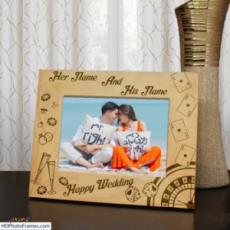 Best Wedding Picture Frame With Name