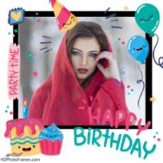 Birthday Frames For Photo Editing Online