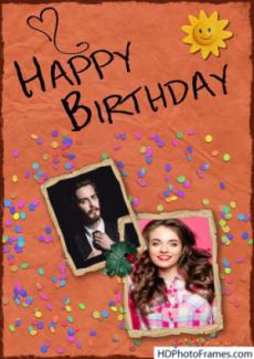 Happy Birthday Wishes With Photo Upload